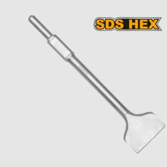 Ingco DBC0324103 hex dleto 30x410x100mm, ravno, kompatibilno sa PDB17008 i PDB17018, idealno za štemovanje, sečenje i profesionalne građevinske radove.