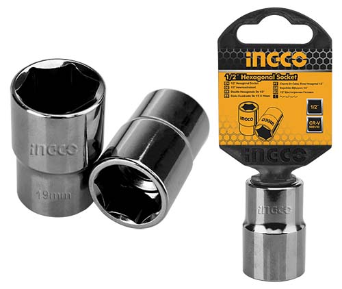 Gedora INGCO 1/2″ 30 mm HHAST12301 od 50BV30 čelika, termički tretirana i niklovana. Pouzdan nasadni ključ za profesionalne primene.