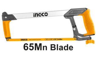 HHF3008 bonsek INGCO 300 mm sa čeličnim ramom, udobnom TPR drškom i brzim mehanizmom za zamenu lista, idealan za precizno sečenje metala.