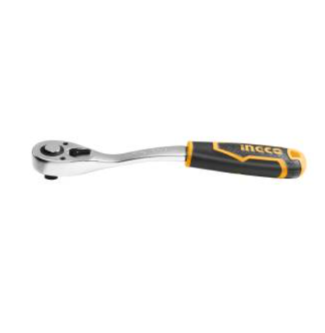 HRTH8412 račna 1/2" Industrial INGCO sa 72T mehanizmom, dužinom 260 mm i CR-V + Cr-Mo konstrukcijom. Profesionalna, izdržljiva i precizna račna za industrijsku i mehaničarsku upotrebu.