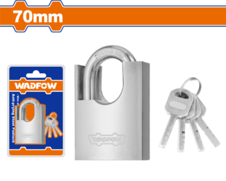 WPD8470 nerđajući katanac 70mm WADFOW obezbeđuje pouzdanu zaštitu, otpornost na koroziju i dug vek trajanja. Idealan katanac za kapije, garaže i spoljašnju upotrebu.