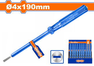Glinarica 190 mm WADFOW omogućava sigurnu proveru napona od 100 do 500 V i idealna je za električare i kućne majstore.