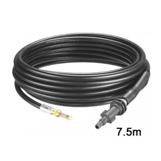 Ingco AHPH7511 crevo za čišćenje cevi dužine 7,5 m sa opružnom glavom i pritiskom do 150 bara. Idealno za odvode, oluke i kompatibilno sa više Ingco perača.