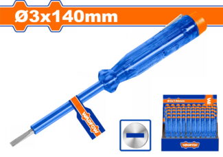 Glinarica 140 mm WADFOW omogućava sigurnu proveru napona od 100 do 500 V i predstavlja praktičan alat za električare i kućne majstore.