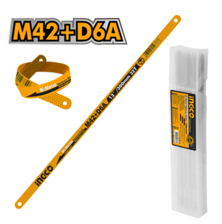 “INGCO HSBB12326 list testere za bonsek 300 mm (12”), M42 + D6A materijal, 32T zubi. Profesionalan list za precizno sečenje metala.”