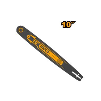 “INGCO AGSB51001 mač 10” za lančanu testeru GCS5261012E. Izdržljiva, lagana i precizna vodilica idealna za baštenske i kućne radove.”