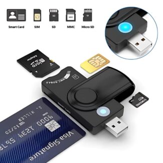 USB čitač ID, SIM i pametnih kartica sa podrškom za ISO7816, T0/T1 protokole i široku kompatibilnost. Idealan za online bankarstvo i digitalni potpis.