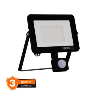 OSRAM LED reflektor sa PIR senzorom 30W 4000K pruža snažno i pouzdano spoljašnje osvetljenje uz IP65 zaštitu i automatsko uključivanje na pokret.