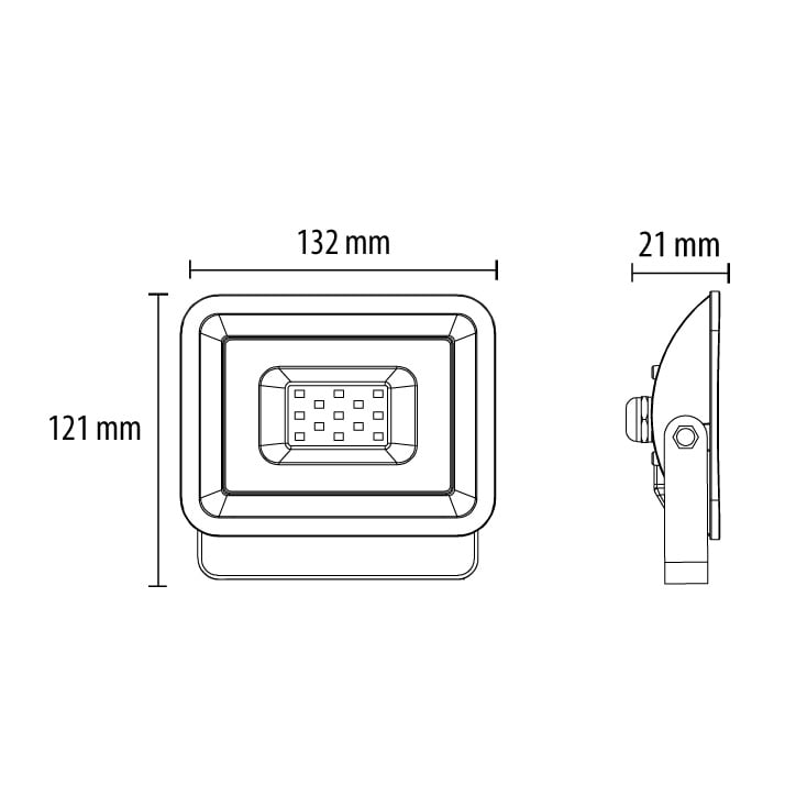 LED reflektor 20W - Slika 3