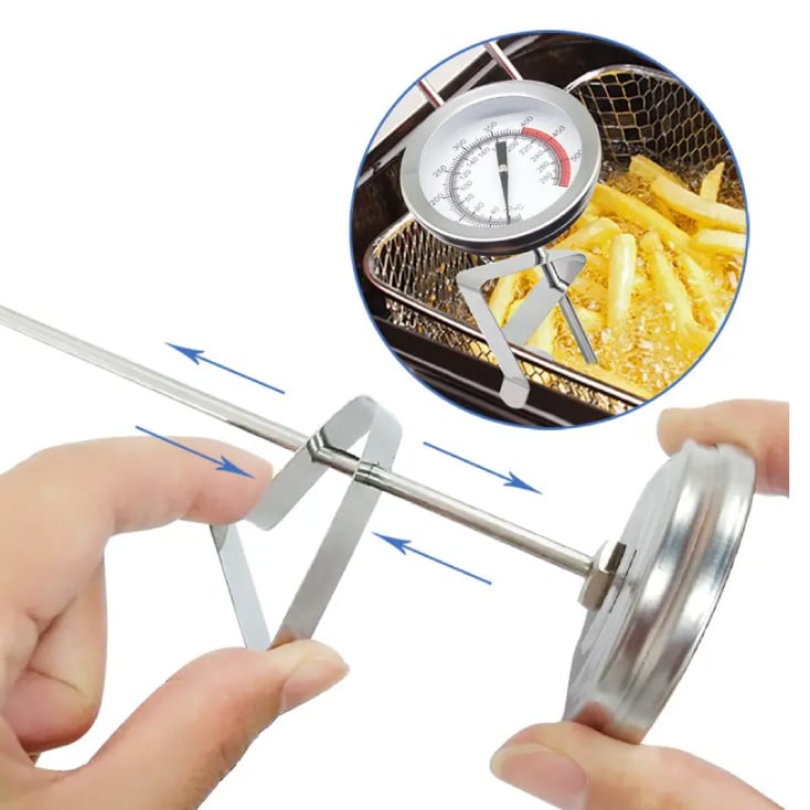 Analogni termometar za posudu do 280°C - Slika 4