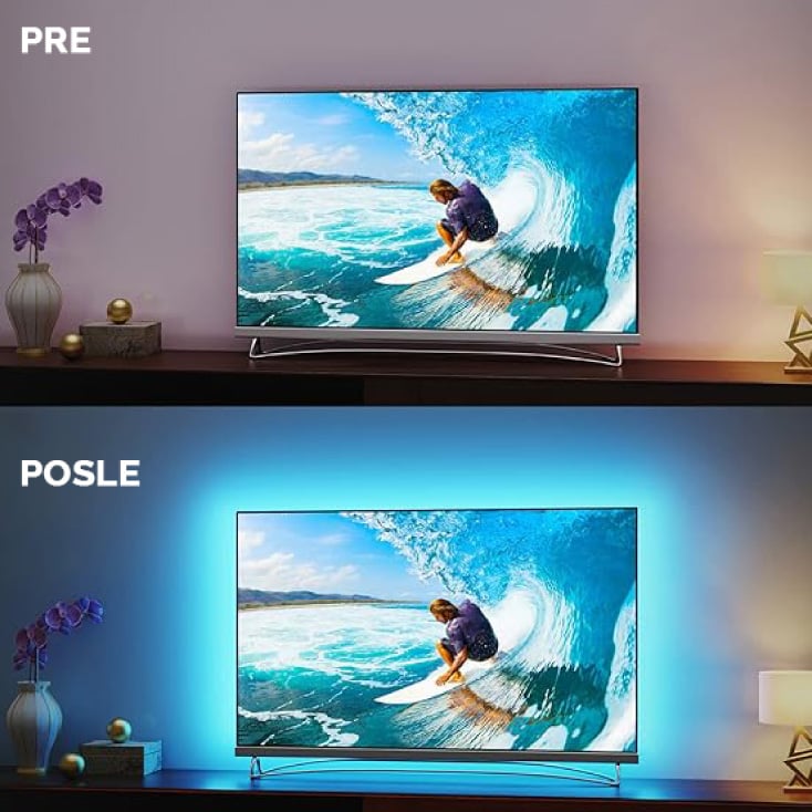 Set RGB LED traka 5m - Slika 5