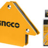 INGCO AMWH25031 magnet za varenje 3" sa snagom 25 lbs i uglovima 45°, 90° i 135° pruža sigurno pozicioniranje metala za precizno varenje i montažu.