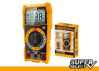 DM2002 digitalni multimetar INGCO sa LCD displejem meri DC/AC napon i DC struju u više opsega, pružajući preciznost, pouzdanost i jednostavnu upotrebu.