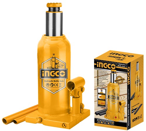 Ingco HBJ602 ručna hidraulična dizalica kapaciteta 6T sa rasponom podizanja od 210 do 410 mm. Robusna, sigurna i idealna za servise i garaže.
