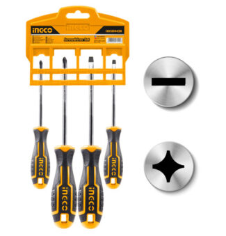 4-delni set set odvijača HKSD0428 INGCO