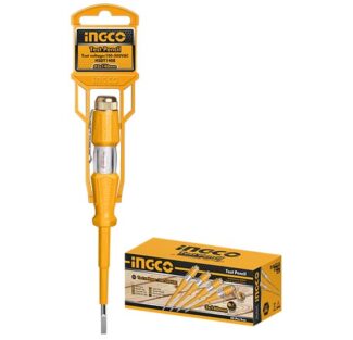 HSDT1408 glinerica INGCO 3x140mm za ispitivanje AC napona 100–500V. Pouzdana, sigurna i praktična glinerica za profesionalce i kućnu upotrebu.