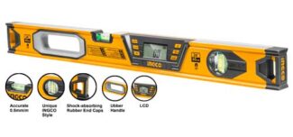 Digitalna libela 60cm Ingco HSL08060D – precizna libela sa 360° merenjem, snažnim magnetima i dvostranim ravnim površinama. Idealna za profesionalnu primenu.