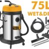Usisivač 75L VC24751 Ingco pruža snažan rad, veliku zapreminu rezervoara i mokro + suvo čišćenje. Idealno rešenje za profesionalne korisnike i zahtevne radne prostore.