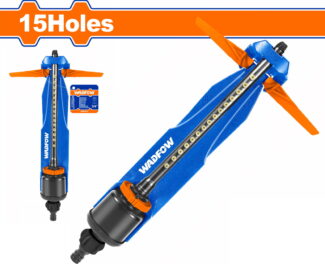 Oscilirajuća prskalica sa 15 otvora omogućava ravnomerno zalivanje travnjaka i bašti uz pokrivenost do 202 m².