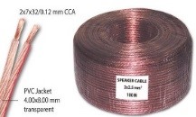 Kabl za zvučnike 2x2,50mm CCA