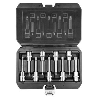Visokokvalitetni šestougaoni utičnici, 9 kom., 1/2", 100mm - NEO TOOLS 08-708