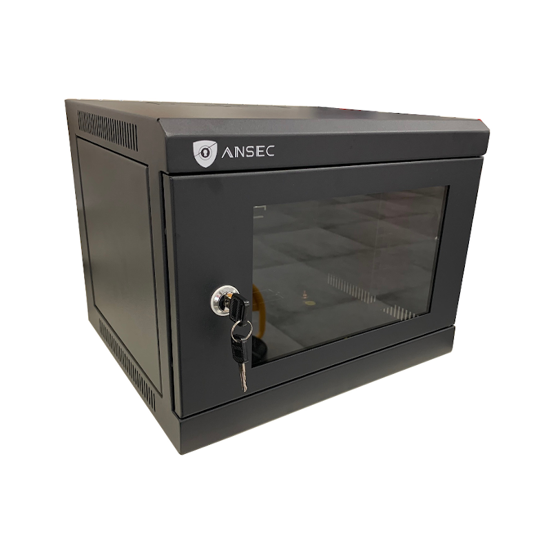 Rek orman 350x300mm zidni 4U, 10" Ansec - Slika 2
