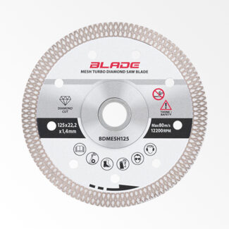 Dijamantski disk za sečenje tvrde keramike (Turbo) - BLADE BDMESH125
