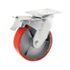 Točak HD (okretan) sa kočnicom na pločici - POLJOBIT