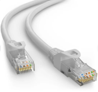 Patch CAT5E 20m. sivi Ansec