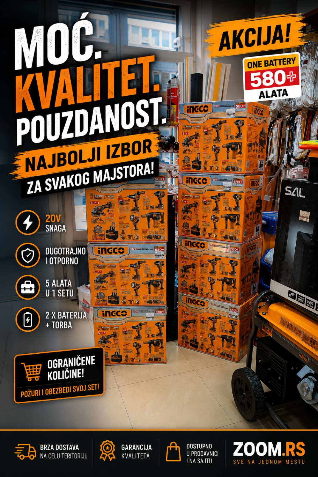 5 alata u setu INGCO